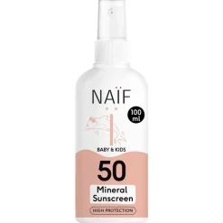 Naïf Zonnebrand Spray Baby & Kids SPF50 100 ML