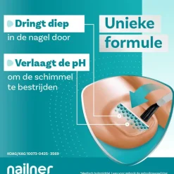 Nailner kalknagelpen Multi-Action 2x4ml