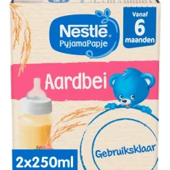 Nestlé Baby PyjamaPapje Aardbei 6+ 500 ml