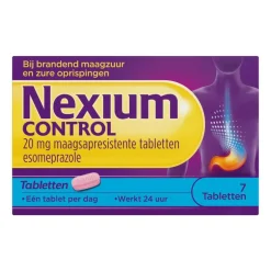 Nexium Control 7 Tabletten Voor brandend maagzuur