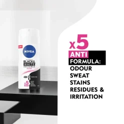 NIVEA Black & White Invisible Original Deodorant Spray 100 ML