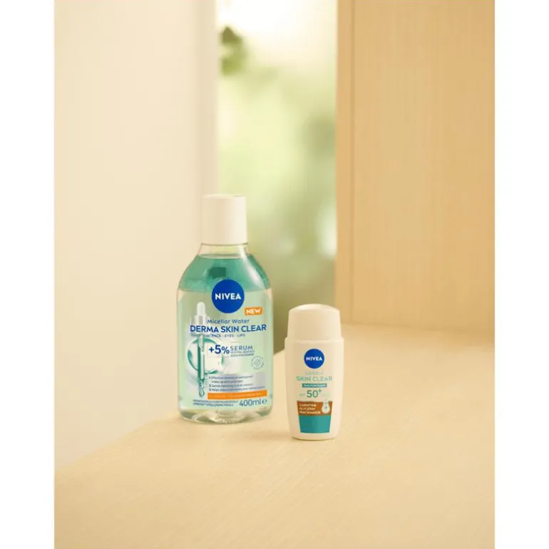 NIVEA Derma Skin Clear Daily Fluid Spf50+ 40ML