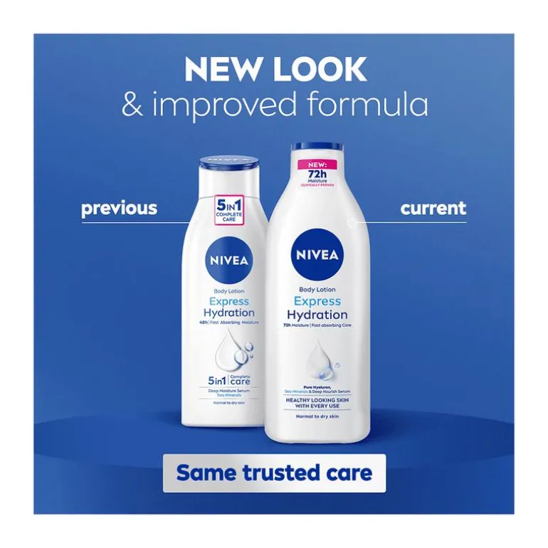 NIVEA Express Hydraterende Body Lotion 250 ML