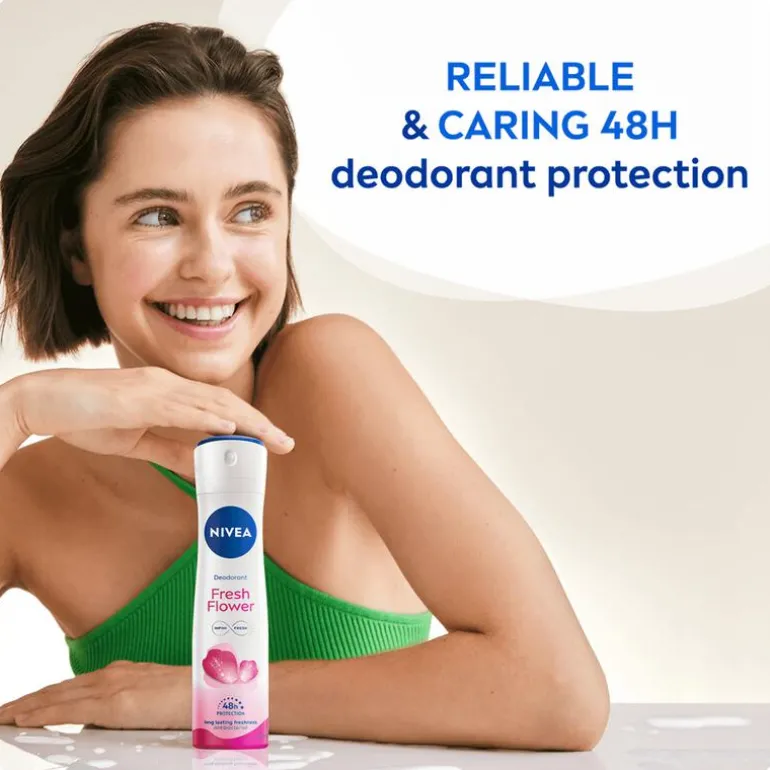 NIVEA Fresh Flower Deodorant Spray 150 ML