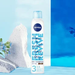 NIVEA Fresh Revive 3-In-1 Droogshampoo Voor Donker Haar 200 ML