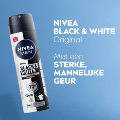 NIVEA MEN Black & White Invisible Original Deodorant Spray 150 ML