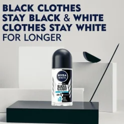 NIVEA MEN Black & White Invisible Fresh Deodorant Roller 50 ML