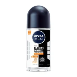 NIVEA MEN Black & White Ultimate Impact Deodorant Roller 50 ML