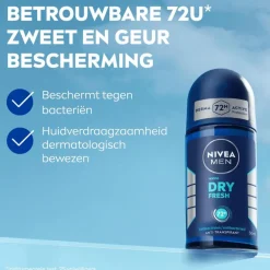 NIVEA MEN Dry Fresh Deodorant Roller 50 ML