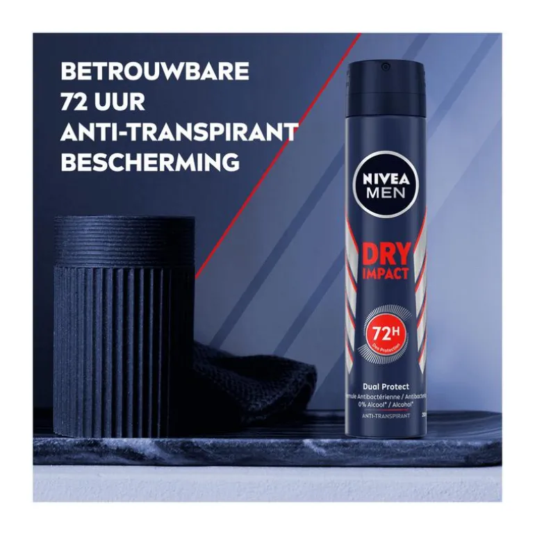 NIVEA MEN Dry Impact Deodorant Spray 200 ML