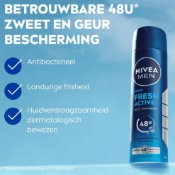 NIVEA MEN Fresh Active Deodorant Spray 200 ML