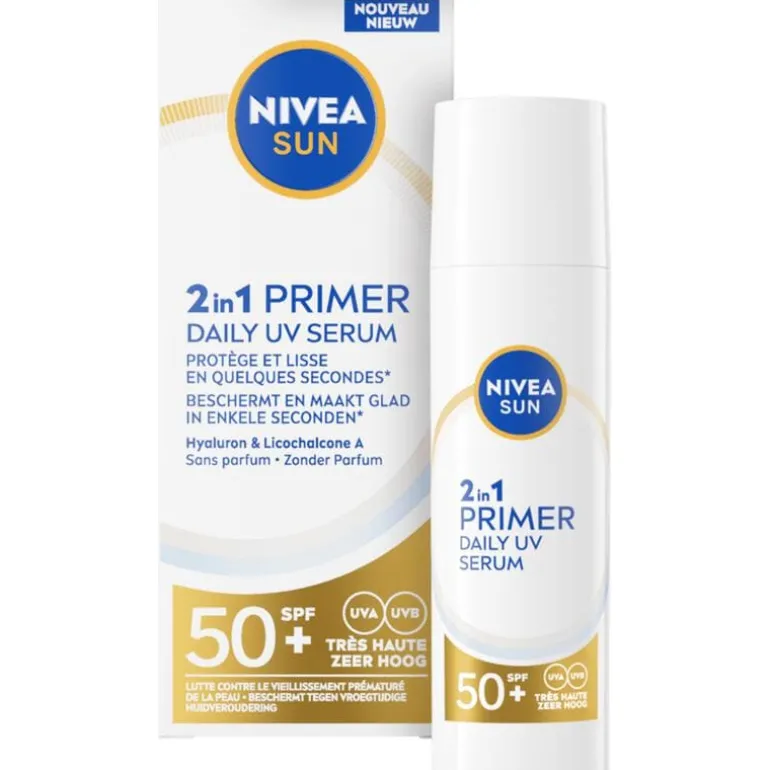 NIVEA SUN UV Face 2in1 Primer Serum SPF 50+ 30 ML