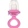 Nuby Siliconen Nibbler - 6m+ - Roze