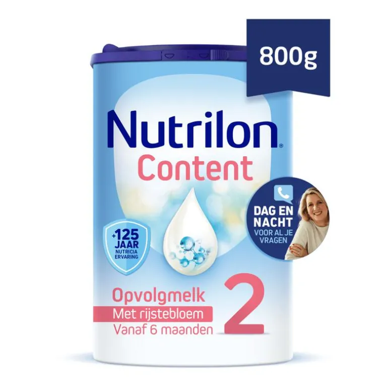 Nutrilon Content 2 Opvolgmelk Baby 6-12 Maanden 800 gram