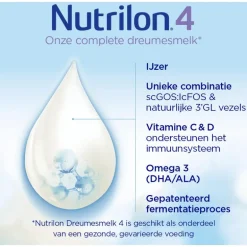 Nutrilon 4 Dreumesmelk Peuter Vanaf 1 Jaar 800 gram
