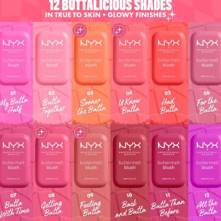 NYX Buttermelt Blush For The Butta