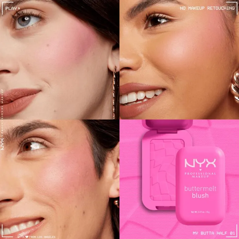 NYX Buttermelt Blush My Butta Half
