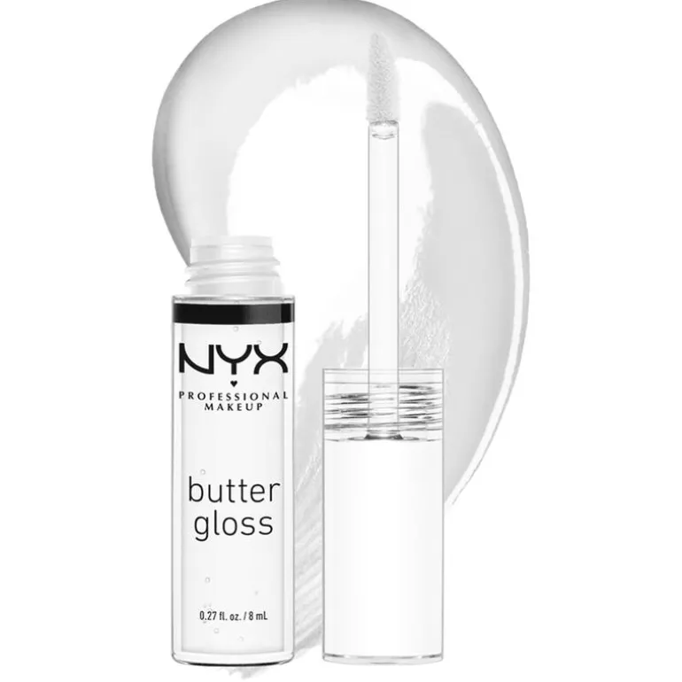NYX Professional Makeup Butter Lip Gloss Sugar Glass 8 ML