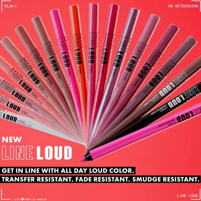 NYX Professional Makeup Line Loud Lip Liner 06 Ambition Statement