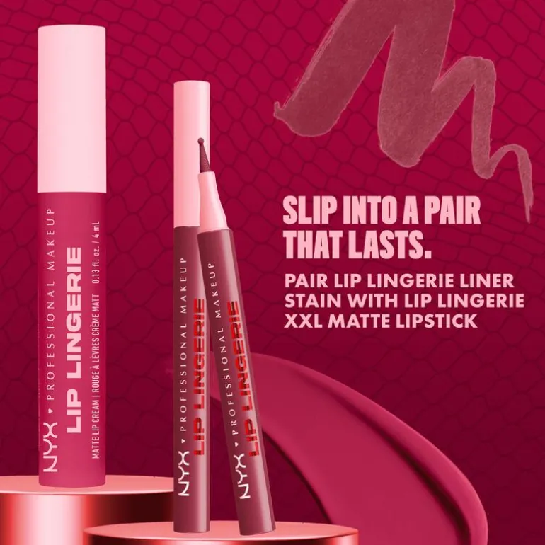 NYX Professional Makeup Lip Lingerie Liner Stain 06 Up To No Good 06 Bruin