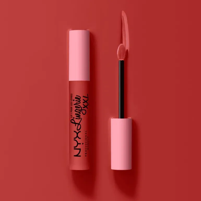 NYX Professional Makeup Lip Lingerie XXL Mat Liquid Lippenstift Warm Up 07