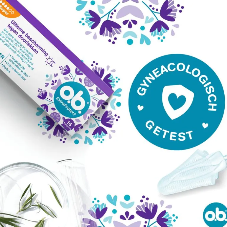 o.b. Extra Protect Tampons Super 16 stuks