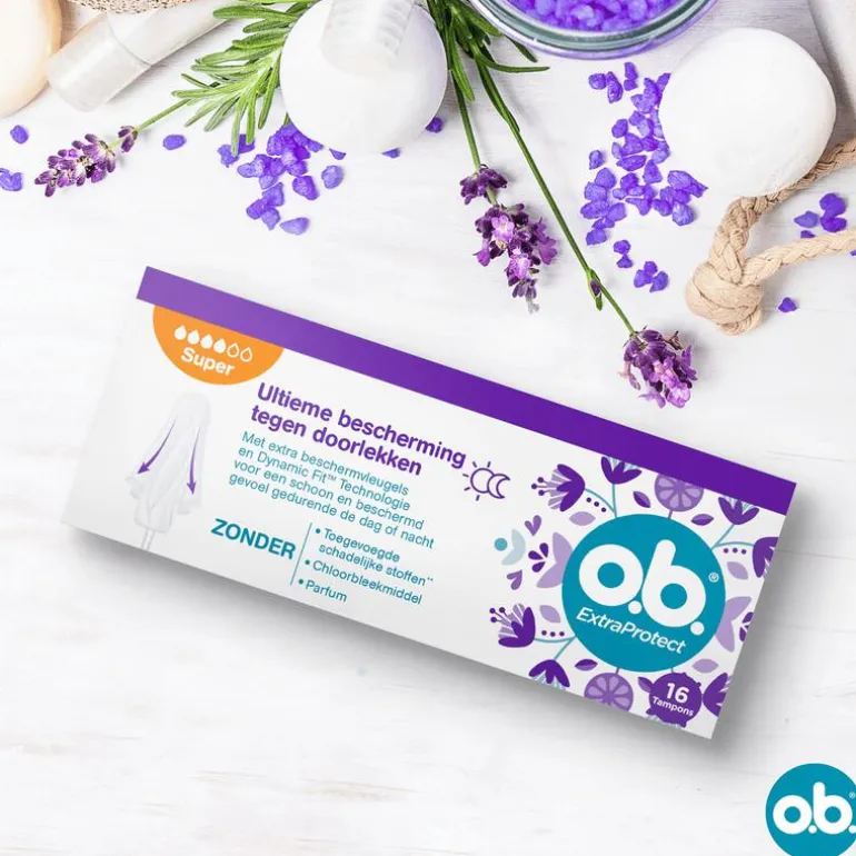 o.b. Extra Protect Tampons Super 16 stuks
