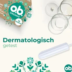 o.b.® Organic Cotton Normal 16 Stuks