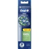 Oral-B Cross Action Opzetborstels Wit - 4 Stuks