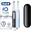 Oral-B iO 3 Duo Zwart & Blauw 2 Elektrische Tandenborstels