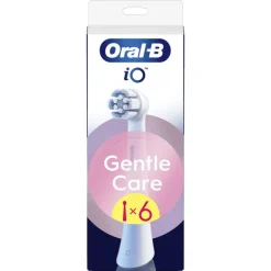 Oral-B iO Gentle Care XXL Wit Opzetborstels - 6 Stuks