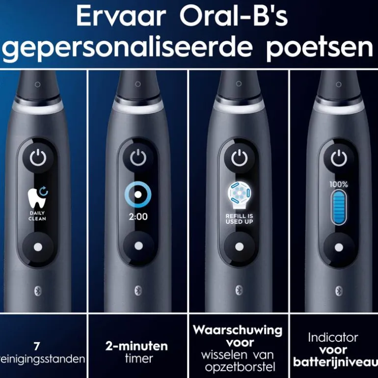 Oral-B iO 9S Zwart Elektrische Tandenborstel By Braun