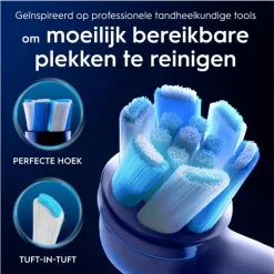 Oral-B iO Ultimate Clean Opzetborstels Wit 8 Stuks