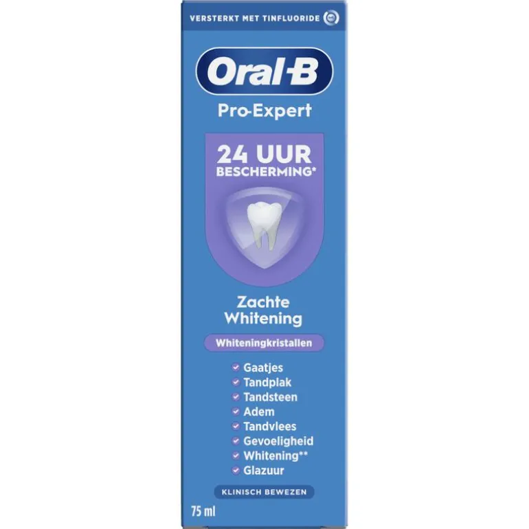 Oral-B Pro-Expert Zachte Whitening Tandpasta 75 ML