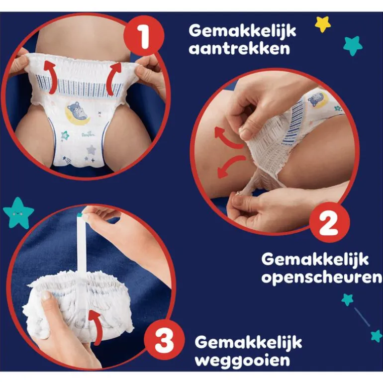 Pampers Baby Dry Night Pants XXL Pack Luierbroekjes Maat 5 11-17 KG 84 Stuks