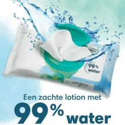 Pampers Harmonie Aqua Billendoekjes 0% Plastic 3x48 Stuks