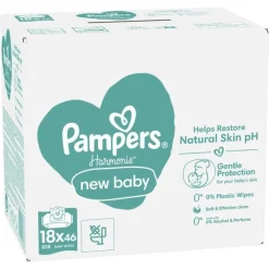Pampers Harmonie New Baby Billendoekjes 18x46 Stuks