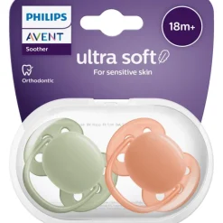 Philips Avent Fopspeen Ultra Soft 18M+ Double Pack - SCF093/05