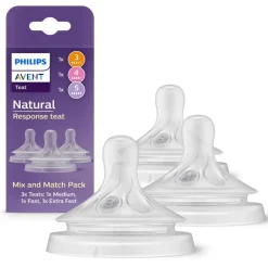 Philips Avent Natural Response Flesspeen Mix&Match 1m+SCY906/03