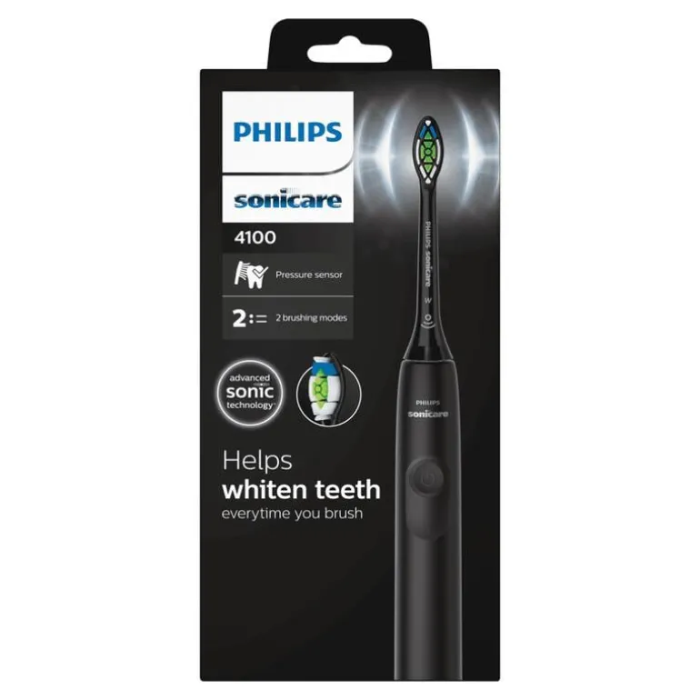 Philips Sonicare 4100 Elektrische Tandenborstel Zwart - HX3681/54