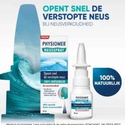 Physiomer Neusspray 100% Natuurlijk 20 ML