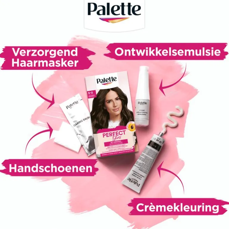 Poly Palette Perfecte Gloss 5-0 Middenbruin