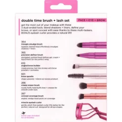 Real Techniques Double Time Brush + Lash Set