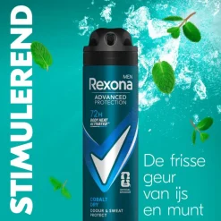 Rexona Men Advanced Protection Cobalt Dry Deodorant Spray 150 ML