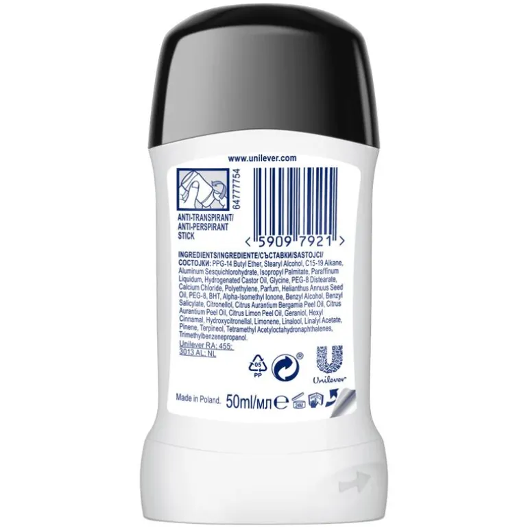 Rexona Woman Advanced Protection Invisible B&W Deodorant Stick 50 ML