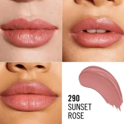 Rimmel London Lasting Finish Satin Lippenstift 290 Sunset Rose 4 G