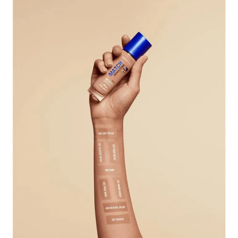 Rimmel London Match Perfection Foundation 200 Soft Beige
