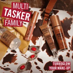Rimmel London Multi Tasker Turbocharged Glow Liquid Illuminator Blush - Roze - 002 Rosy Rebel