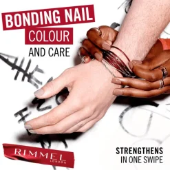 Rimmel London Wonder'Bond Care+Color Nagellak - Taupe - 004 What to Wear