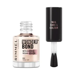 Rimmel London Wonder'Bond Care+Color Nagellak - Creme - 002 Tank Top